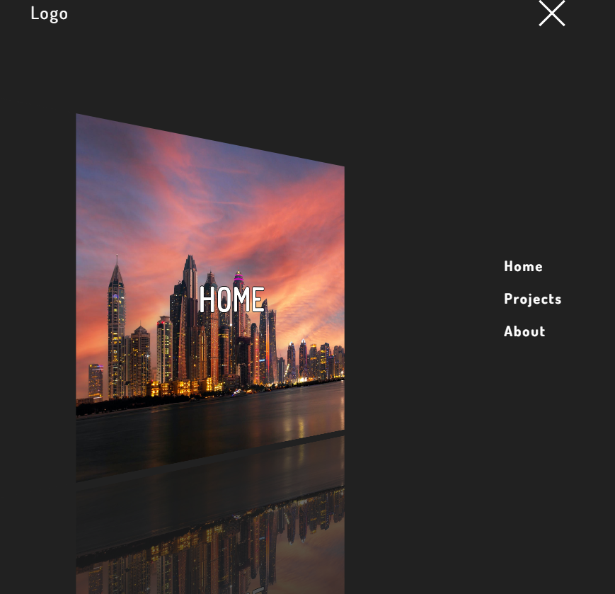 Landing Page 3D