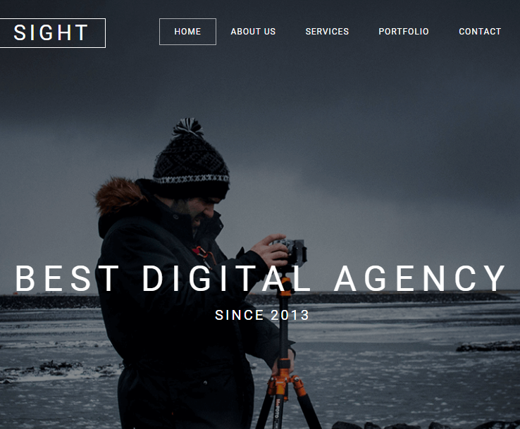 Personal Website - Sight