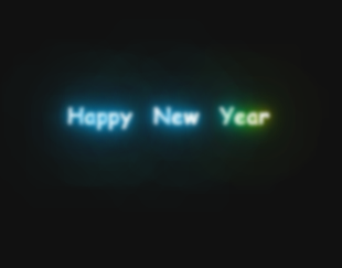 Happy New Year Light