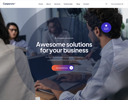 Corporate high Agency