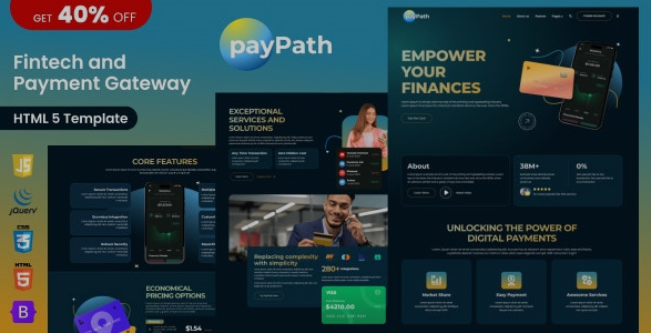 PayPath - Fintech & Online Payment Gateway 
