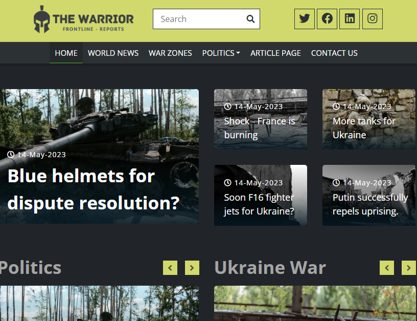 Warrior - Magazine